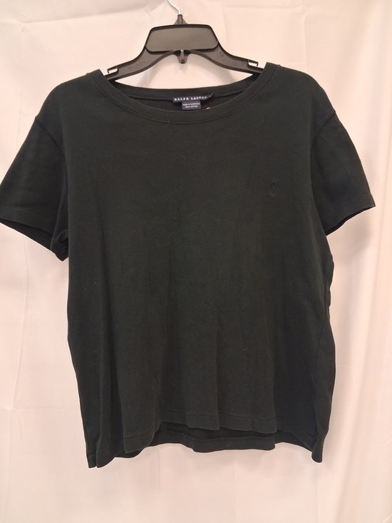 Ralph Lauren Tops - Ralph Lauren Black Short-Sleeve Crew Tee with Polo Pony